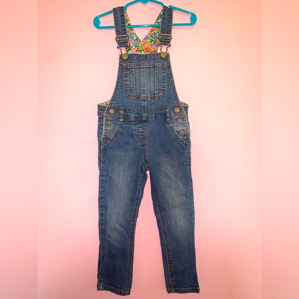 Girls Denim Overall Size 2-3y